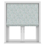Laura Ashley Mosedale Posy Dark Duck Egg Blue Motorised