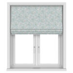 Laura Ashley Mosedale Posy Dark Duck Egg Blue Motorised
