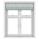 Laura Ashley Mosedale Posy Dark Duck Egg Blue Motorised