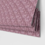 Laura Ashley Musica Print Dark Ruby Motorised