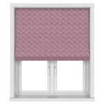 Laura Ashley Musica Print Dark Ruby Motorised