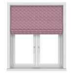 Laura Ashley Musica Print Dark Ruby Motorised