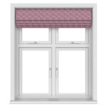 Laura Ashley Musica Print Dark Ruby Motorised