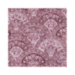 Laura Ashley Musica Print Dark Ruby Motorised