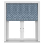Laura Ashley Musica Print Dusky Seaspray Motorised