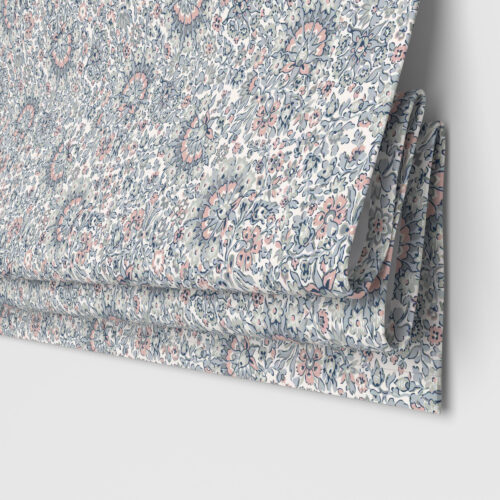 Laura Ashley Painswick Paisley Pale Slate Motorised