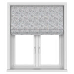 Laura Ashley Painswick Paisley Pale Slate Motorised