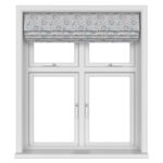 Laura Ashley Painswick Paisley Pale Slate Motorised