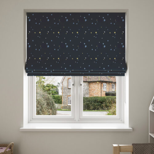 Laura Ashley Painterly Stars Midnight