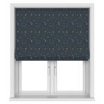 Laura Ashley Painterly Stars Midnight Motorised