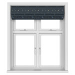 Laura Ashley Painterly Stars Midnight Motorised