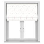 Laura Ashley Painterly Stars Pink Motorised