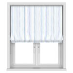Laura Ashley Painterly Stripe Dark Seaspray