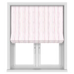 Laura Ashley Painterly Stripe Pink Motorised