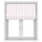 Laura Ashley Painterly Stripe Pink Motorised