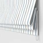 Laura Ashley Painterly Stripe Pale Steel No Drill