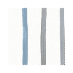 Laura Ashley Painterly Stripe Pale Steel Motorised