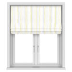 Laura Ashley Painterly Stripe Yellow Motorised