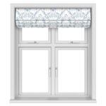 Laura Ashley Parterre Off White/Seaspray Motorised