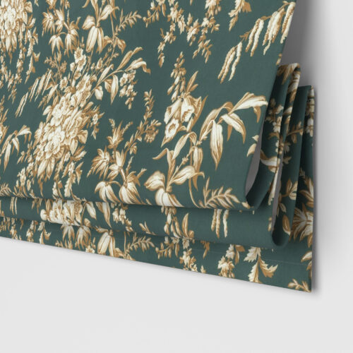 Laura Ashley Picardie Velvet Fern Motorised