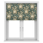 Laura Ashley Picardie Velvet Fern Motorised