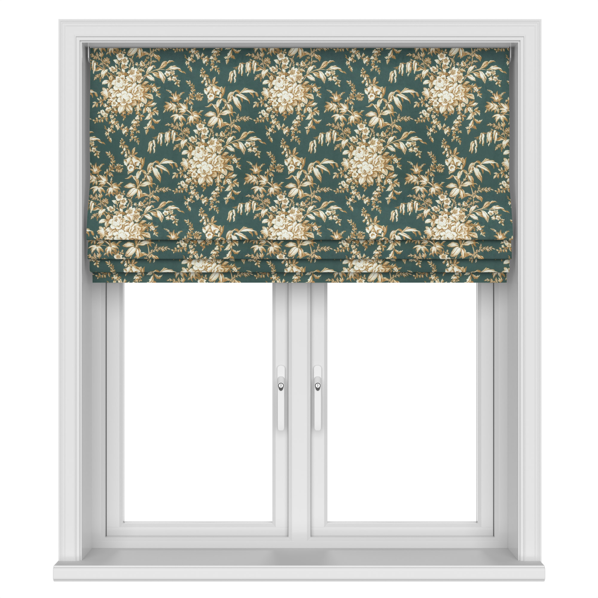 Laura Ashley Picardie Velvet Fern Motorised - Image 4