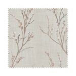 Laura Ashley Pussy Willow Embroidery Blush Motorised