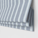 Laura Ashley Suffolk Stripe Seaspray Motorised