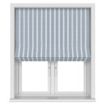 Laura Ashley Suffolk Stripe Seaspray Motorised