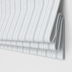 Laura Ashley Suffolk Stripe Slate Motorised