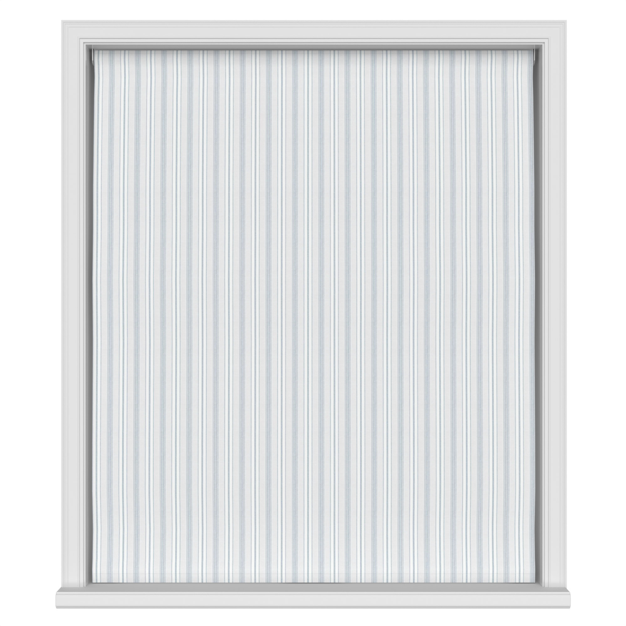 Laura Ashley Suffolk Stripe Slate Motorised - Image 2
