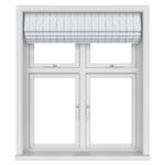 Laura Ashley Suffolk Stripe Slate Motorised
