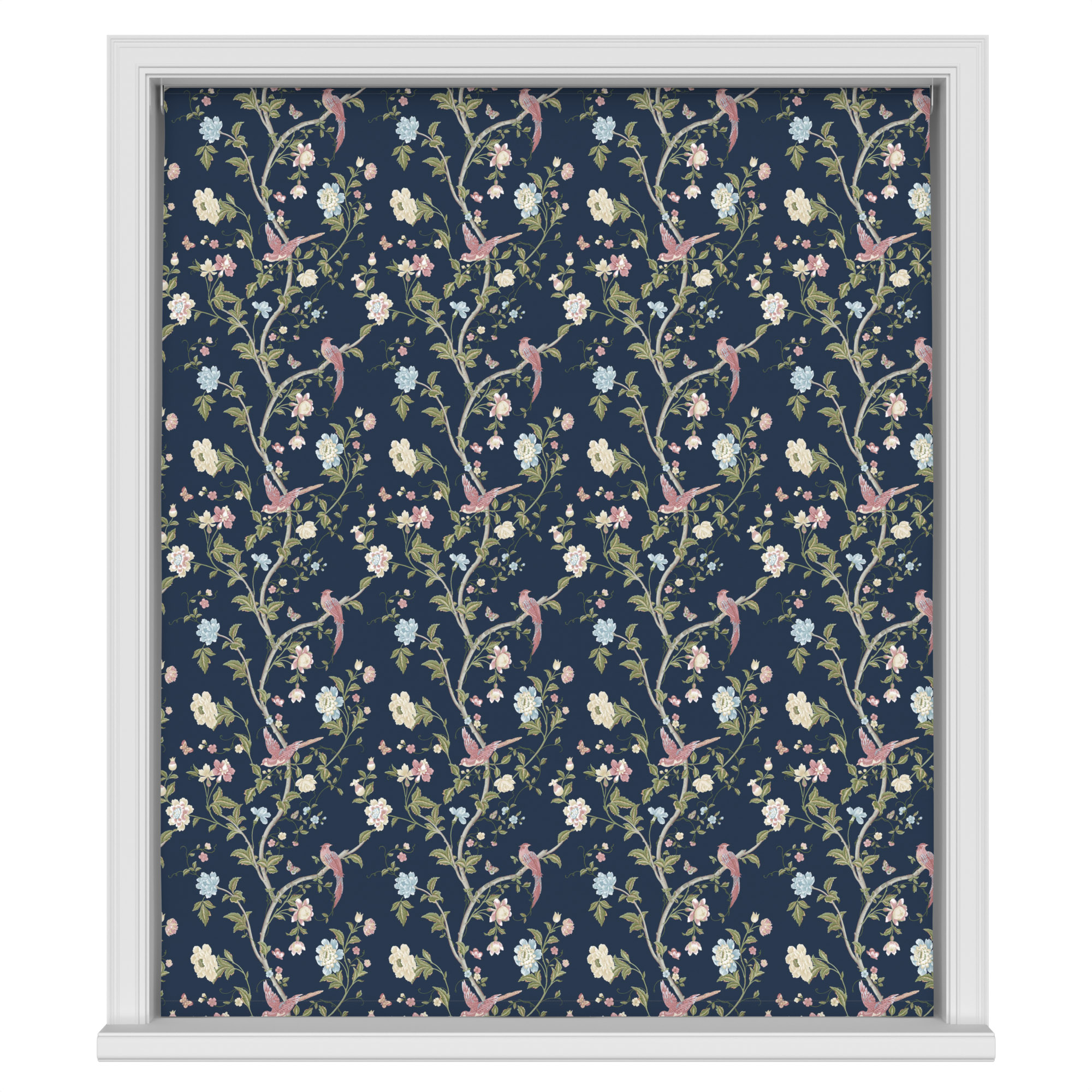 Laura Ashley Summer Palace Midnight Blue Motorised - Image 2