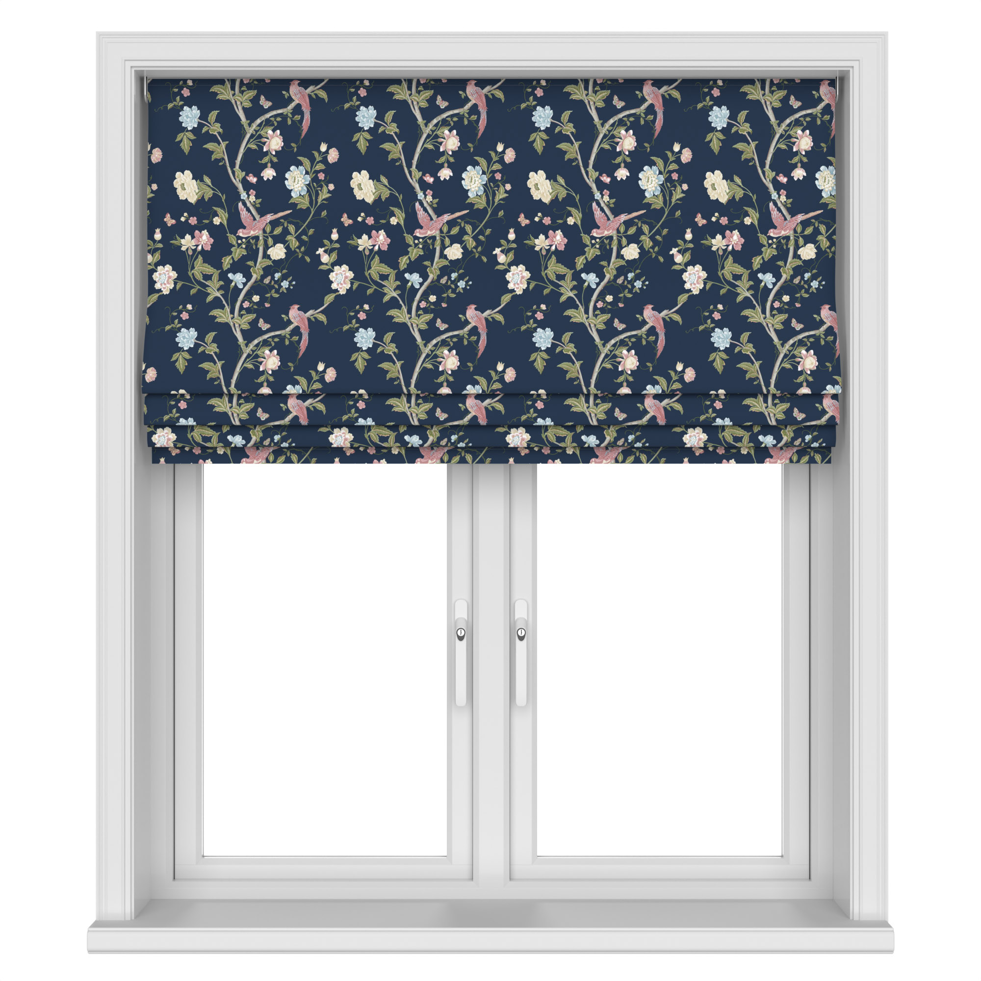 Laura Ashley Summer Palace Midnight Blue Motorised - Image 4