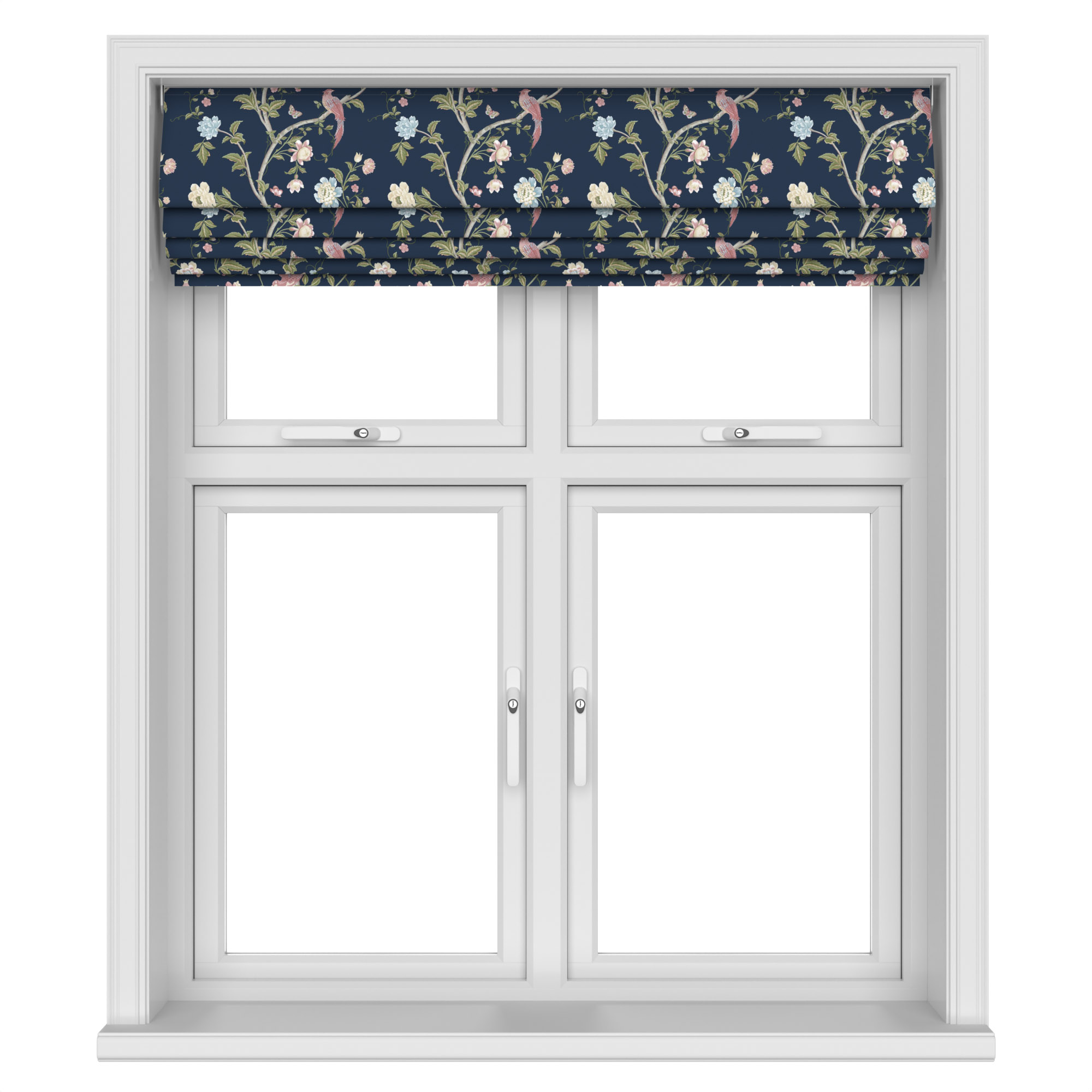 Laura Ashley Summer Palace Midnight Blue Motorised - Image 5