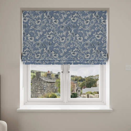 Laura Ashley Summerhill Midnight Navy No Drill