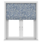Laura Ashley Summerhill Midnight Navy Motorised