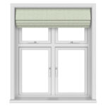 Laura Ashley Sweet Alyssum Moss Green Motorised