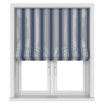 Laura Ashley Tiverton Stripe Midnight No Drill