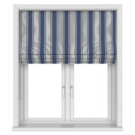 Laura Ashley Tiverton Stripe Midnight No Drill