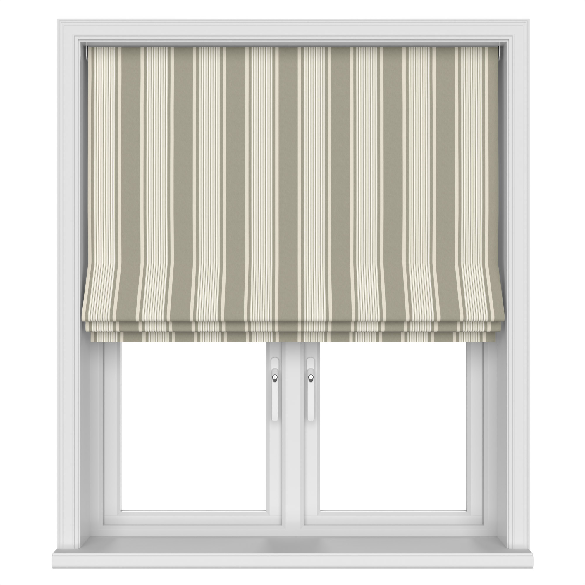 Laura Ashley Tiverton Stripe Steel Motorised - Image 3
