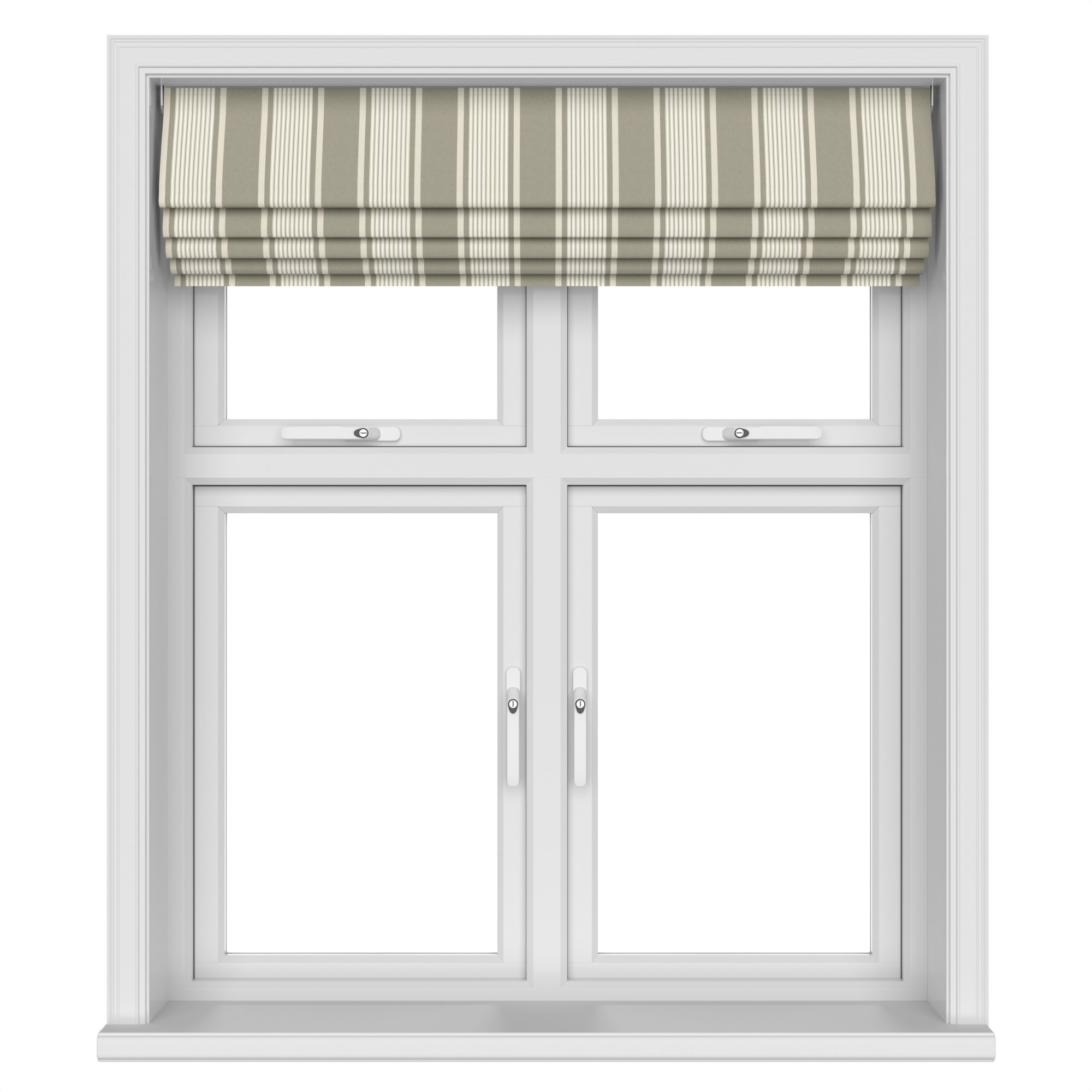 Laura Ashley Tiverton Stripe Steel Motorised - Image 5
