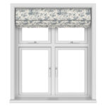 Laura Ashley Toile De Jouy Dark Seaspray Motorised