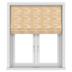 Laura Ashley Trecastle Ochre Motorised