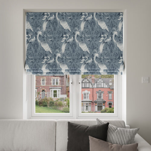 Laura Ashley Tregaron Midnight Blue No Drill