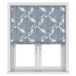 Laura Ashley Tregaron Midnight Blue Motorised