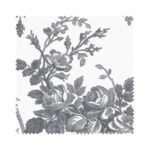 Laura Ashley Tuileries Charcoal No Drill