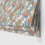 Laura Ashley Tulips Dusky Seaspray No Drill