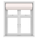 Laura Ashley Wickerwork Coral Pink Motorised