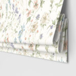 Laura Ashley Wild Meadow Chalk Pink Motorised
